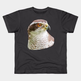 Goshawk Portrait Kids T-Shirt